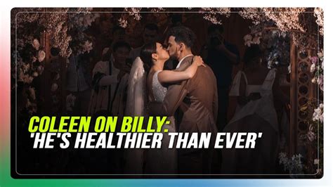 Coleen Garcia says husband Billy Crawford is 'healthier than ever .